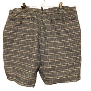 Chaps Stretch Size 40 Blue Plaid Casual Shorts